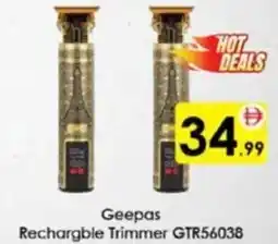 AIKO HYPERMARKET Geepas Rechargble Trimmer GTR56038 offer