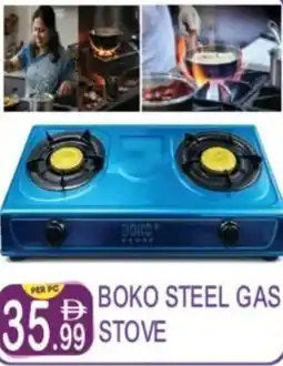 Dream Land Center Boko steel gas stove offer