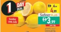 Safeer Market Lemon offer