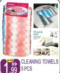 Dream Land Center Cleaning towels offer