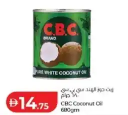 Lulu Hypermarket CBC Coconut Oil offer