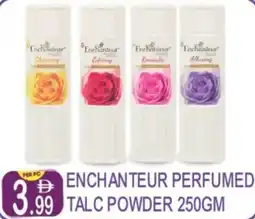 Dream Land Center Enchanteur perfumed talc powder offer