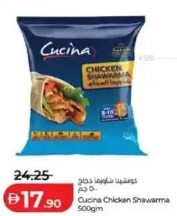 Lulu Hypermarket Cucina Chicken Shawarma offer