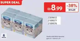 Carrefour Saudia milk assorted offer