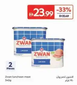 Carrefour Zwan luncheon meat offer