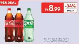 Carrefour Coca-Cola + Coca-Cola Zero + Sprite offer
