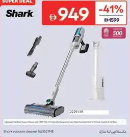 Carrefour Shark vacuum cleaner BU3521ME offer