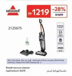 Carrefour Bissell vacuum cleaner hydrosteam 3527E offer