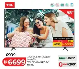 Lulu Hypermarket TCL QD-Mini LED TV 98P8L offer