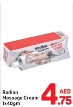 Day To Day Radian massage cream offer