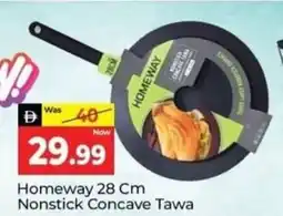 Al Madina Homeway 28 Cm Nonstick Concave Tawa offer