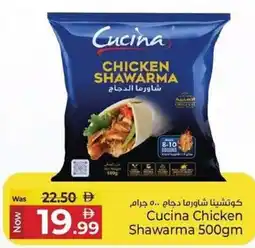 Kenz Hypermarket Cucina Chicken Shawarma offer