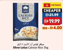 Viva Silver lotus calrose rice offer