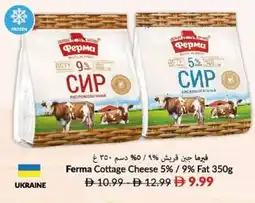 Viva Ferma cottage cheese 5% / 9% fat offer