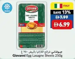 Viva Giovanni egg lasagne sheets offer