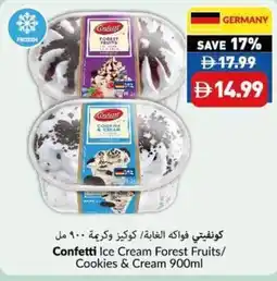Viva Confetti ice cream forest fruits/ cookies & cream offer