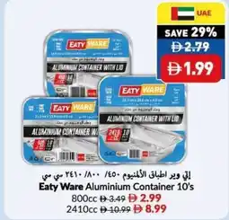 Viva Eaty ware aluminium container offer