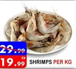 United Hypermarket shrimps offer