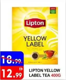 United Hypermarket Lipton yellow label tea offer