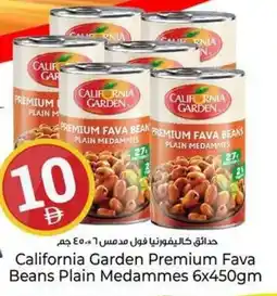 Kenz Hypermarket California Garden Premium Fava Beans Plain Medammes offer