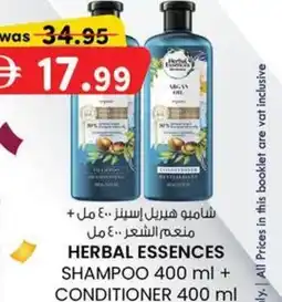 KM Trading Shampoo + conditioner offer