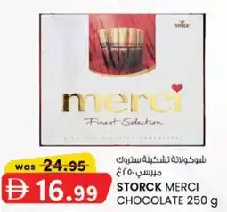 KM Trading Storck merci chocolate offer