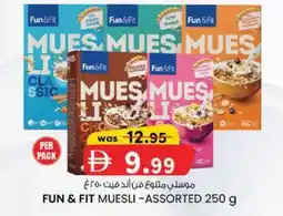 KM Trading Fun & fit muesli assorted offer