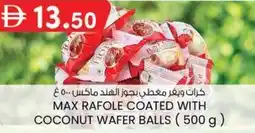 KM Trading Max rafole coated with coconut wafer balls offer