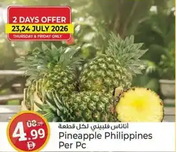 Kenz Hypermarket Pineapple Philippines Per Pc offer