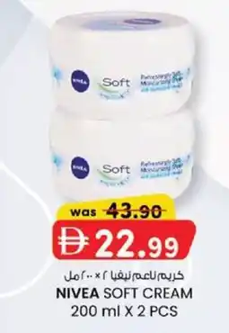 KM Trading Nivea soft cream offer