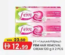 KM Trading Fem hair removal cream offer