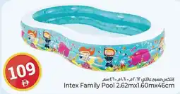 Kenz Hypermarket Intex Family Pool 2.62mx1.60mx46cm offer