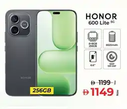 Kenz Hypermarket HONOR 600 Lite 5G offer