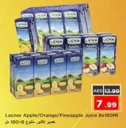 Nesto Lacnor Apple/Orange/Pineapple Juice offer