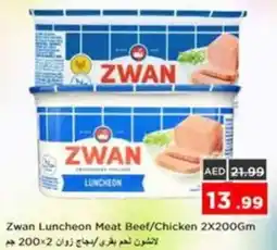 Nesto Zwan Luncheon Meat Beef/Chicken offer