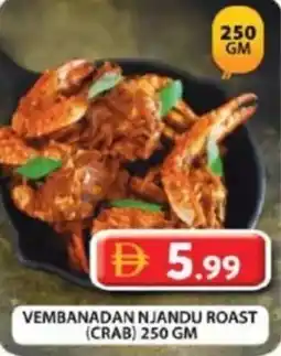 Grand Hyper Market Vembanadan njandu roast (crab) offer