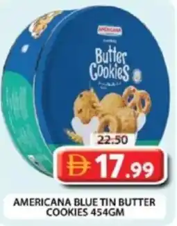 Grand Hyper Market Americana blue tin butter cookies offer