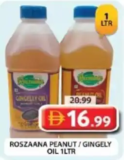 Grand Hyper Market Roszaana peanut/gingely oil offer