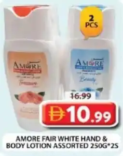 Grand Hyper Market Amore fair white hand & body lotion assorted offer