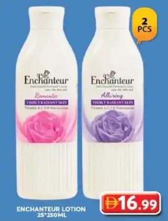 Grand Hyper Market Enchanteur lotion offer