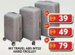Grand Hyper Market My travel hard trolley offer