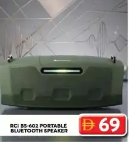 Grand Hyper Market RCI BS-602 portable bluetooth speaker offer