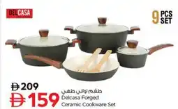 Nesto Delcasa Forged Ceramic Cookware Set offer