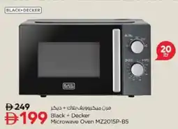 Nesto Black+Decker Microwave Oven MZ2015P-B5 offer