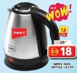 Grand Hyper Market Impex kettle 1.8 ltr offer