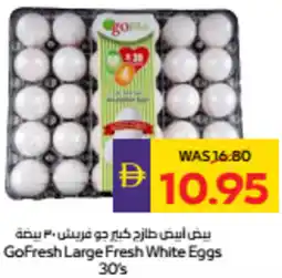 Abu Dhabi Coop GoFresh Large Fresh White Eggs offer