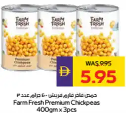 Abu Dhabi Coop Farm Fresh Premium Chickpeas offer