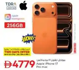 Nesto Apple iPhone 17 Pro max offer