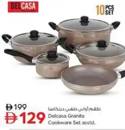 Nesto Delcasa Granite Cookware Set asstd. offer