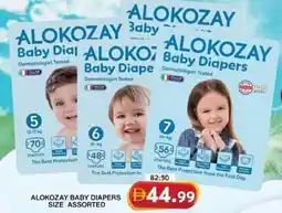 Grand Hyper Market Alokozay baby diapers size assorted offer